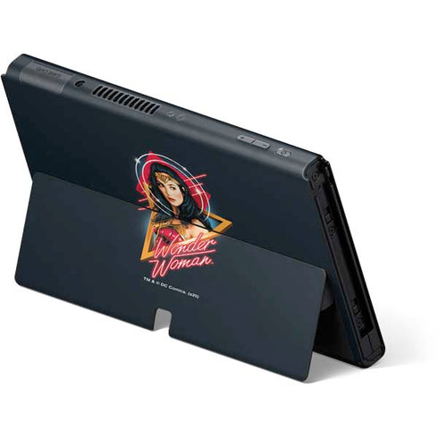 Wonder Woman 1984 (2020) Character Movie Poster Nintendo Switch OLED (2021) Skin