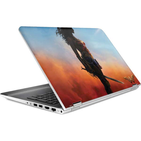 DC Comics Wonder Woman Movie Poster Stance Pose HP Pavilion Skin