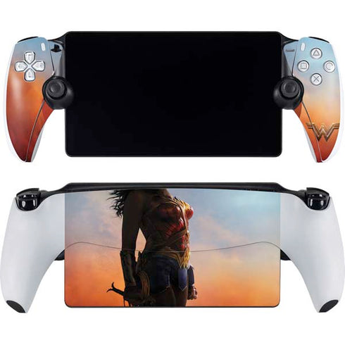 DC Comics Wonder Woman Movie Poster Stance Pose PlayStation Portal Remote Player Skin