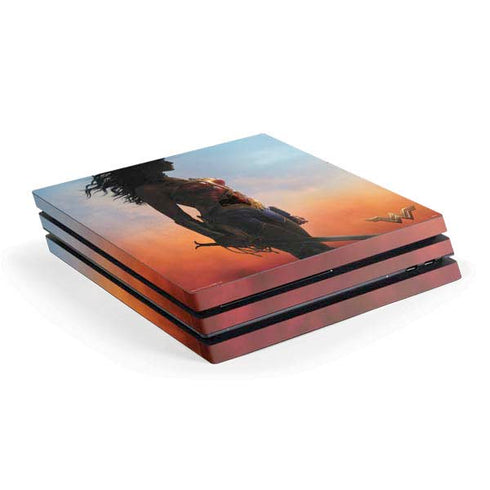DC Comics Wonder Woman Movie Poster Stance Pose PS4 Pro Console Skin