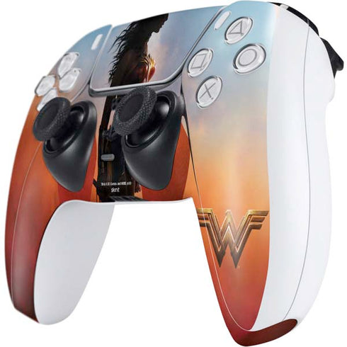 DC Comics Wonder Woman Movie Poster Stance Pose PS5 Controller Skin