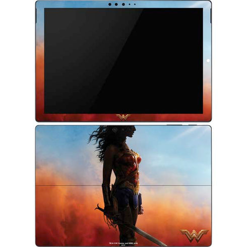 DC Comics Wonder Woman Movie Poster Stance Pose Surface Pro 6 Skin