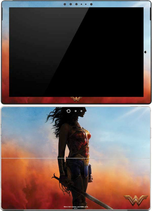 DC Comics Wonder Woman Movie Poster Stance Pose Surface Pro (2017) Skin