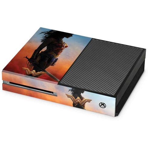 DC Comics Wonder Woman Movie Poster Stance Pose Xbox One Console Skin