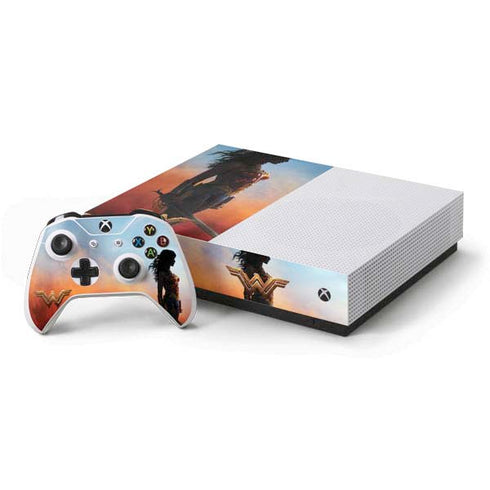 DC Comics Wonder Woman Movie Poster Stance Pose Xbox One S All-Digital Edition Bundle Skin