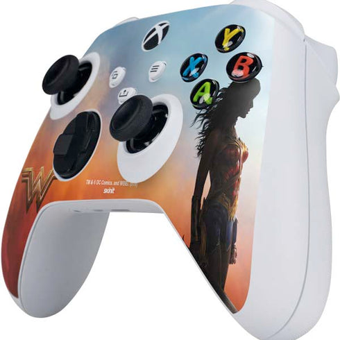 DC Comics Wonder Woman Movie Poster Stance Pose Xbox Series S Controller Skin
