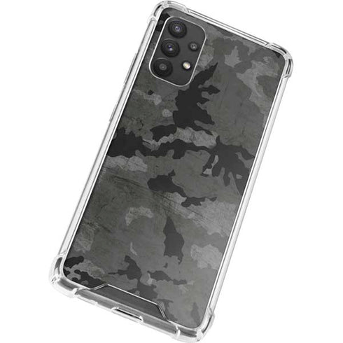 Digital Camo Galaxy A32 5G Clear Case