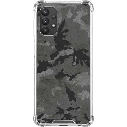 Digital Camo Galaxy A32 5G Clear Case