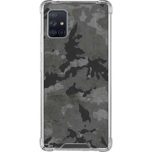 Digital Camo Galaxy A51 5G Clear Case