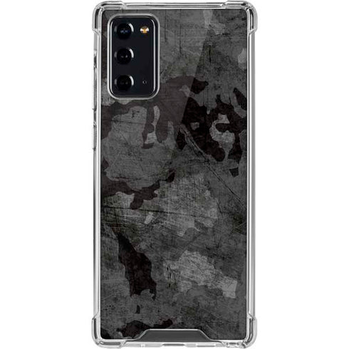 Digital Camo Galaxy Note20 5G Clear Case