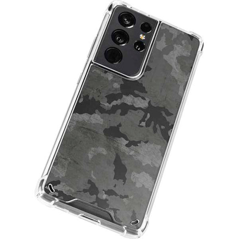 Digital Camo Galaxy S21 Ultra 5G Clear Case