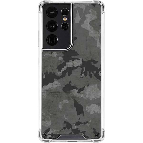 Digital Camo Galaxy S21 Ultra 5G Clear Case