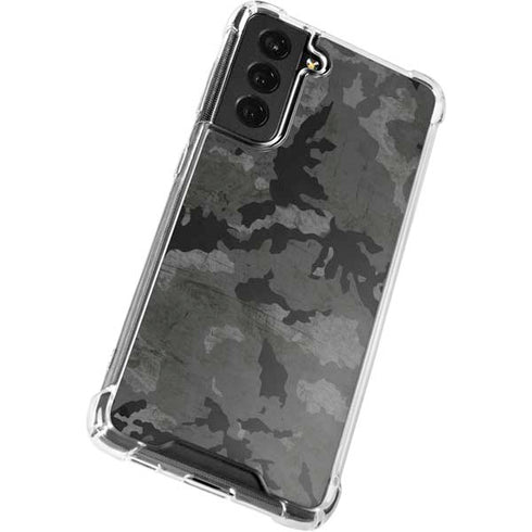 Digital Camo Galaxy S22 Clear Case