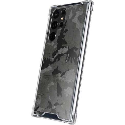 Digital Camo Galaxy S22 Ultra Clear Case
