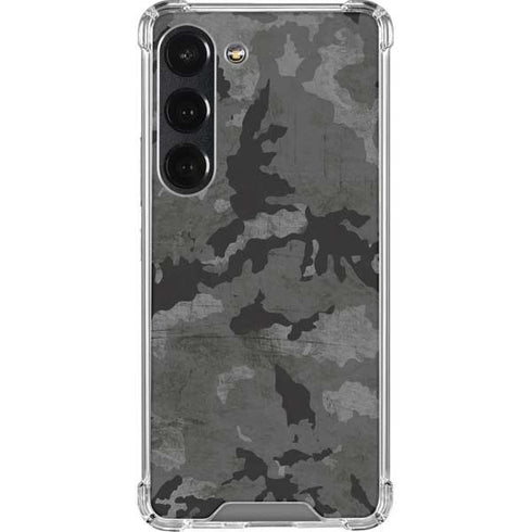 Digital Camo Galaxy S23 Clear Case