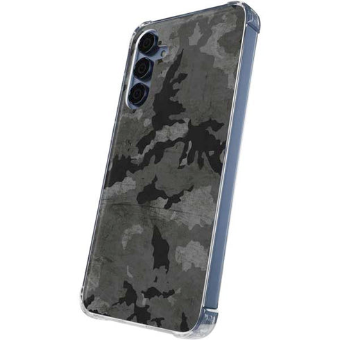 Digital Camo Galaxy S24 Clear Case