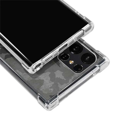 Digital Camo Galaxy S24 Ultra Clear Case