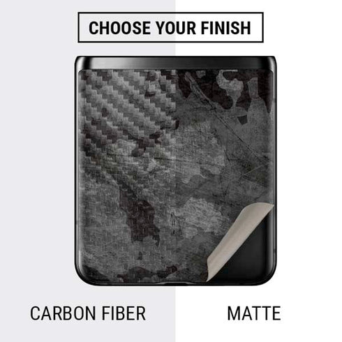 Digital Camo Galaxy Z Flip Skin