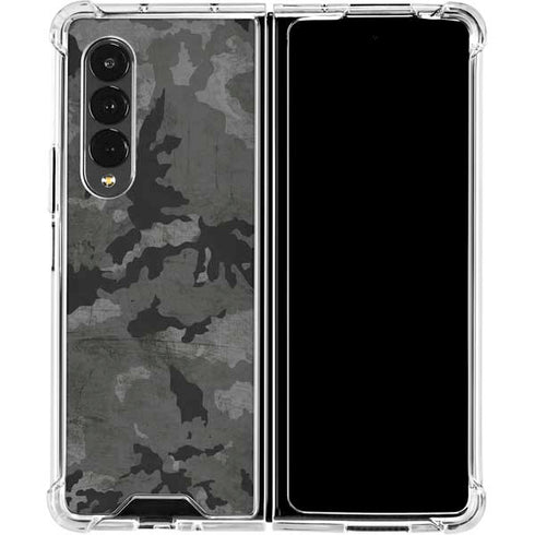 Digital Camo Galaxy Z Fold4 5G Clear Case