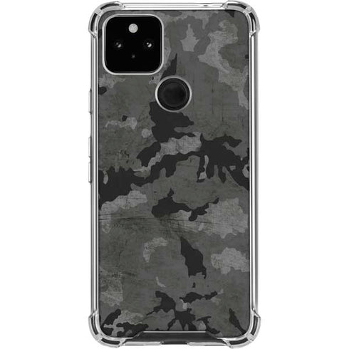Digital Camo Google Pixel 5a 5G Clear Case