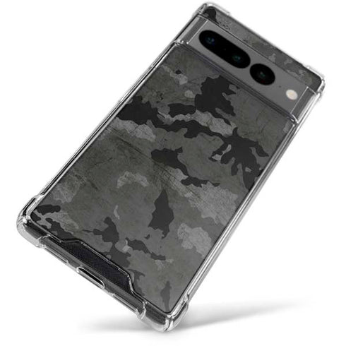 Digital Camo Google Pixel 7 Pro Clear Case