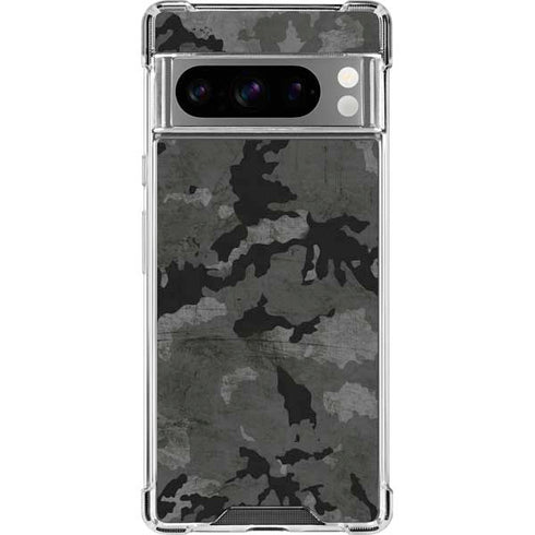 Digital Camo Google Pixel 8 Pro Clear Case