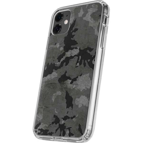 Digital Camo iPhone 11 Clear Case