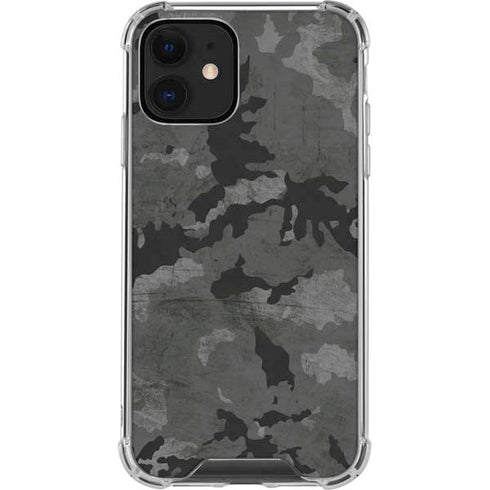 Digital Camo iPhone 12 Clear Case