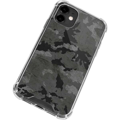 Digital Camo iPhone 12 Clear Case