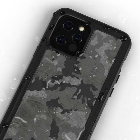Digital Camo iPhone 12 Pro Max Waterproof Case