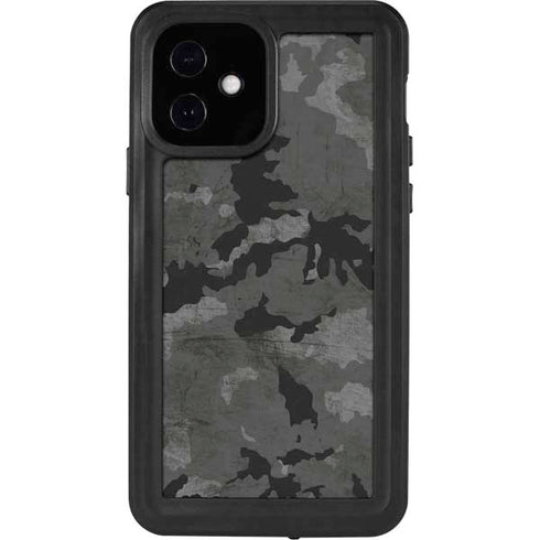Digital Camo iPhone 12 Waterproof Case