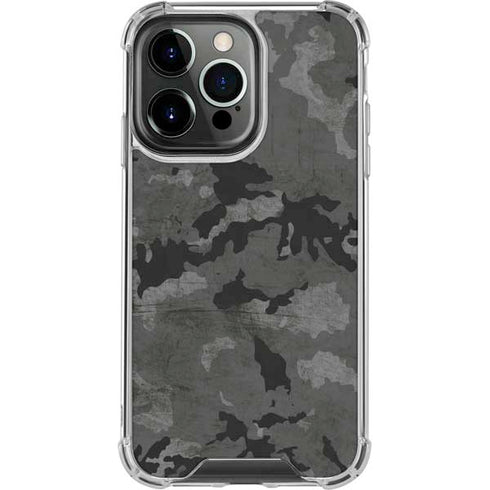 Digital Camo iPhone 13 Pro Clear Case