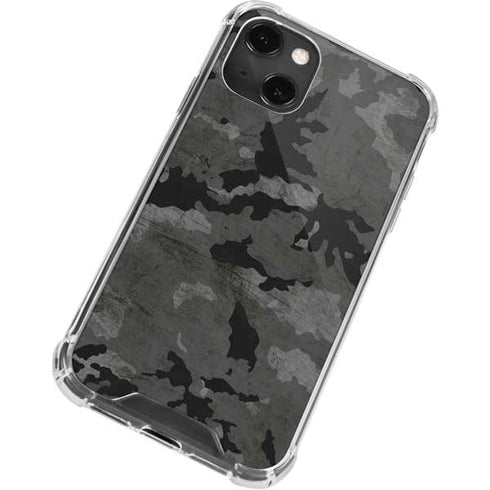 Digital Camo iPhone 14 Plus Clear Case