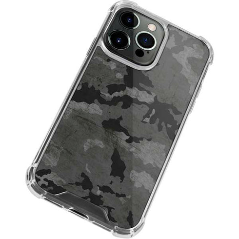 Digital Camo iPhone 14 Pro Clear Case