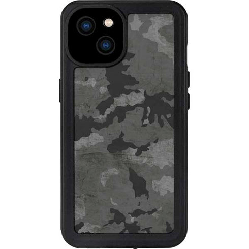 Digital Camo iPhone 15 Plus Waterproof Case