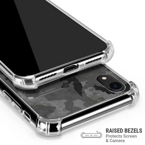 Digital Camo iPhone XR Clear Case