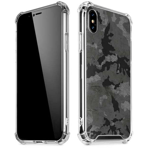 Digital Camo iPhone XS Max Clear Case