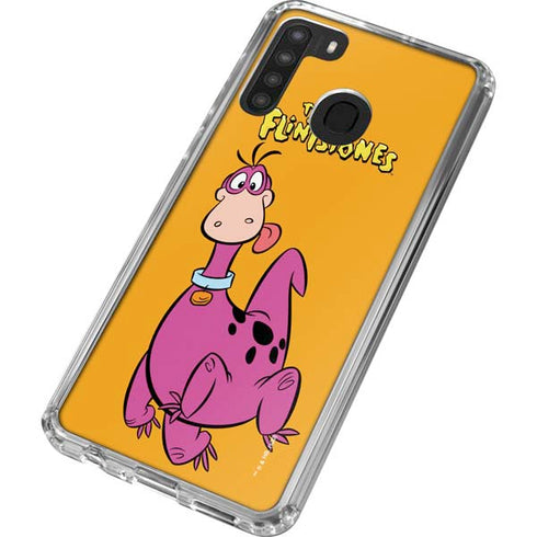 The Flinstones Dino Galaxy A21 Clear Case