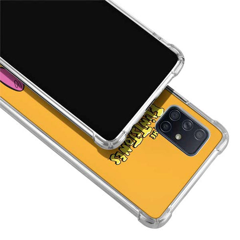 The Flinstones Dino Galaxy A71 5G Clear Case