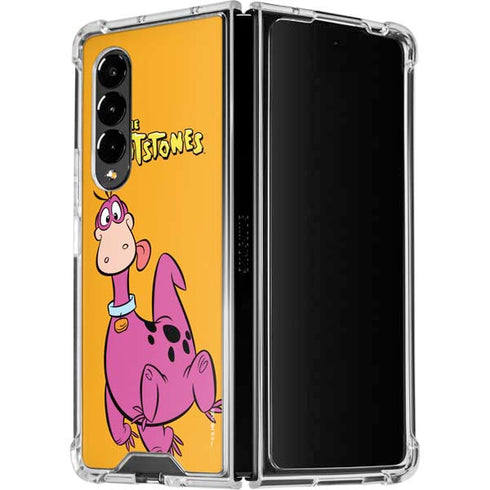The Flinstones Dino Galaxy Z Fold4 5G Clear Case
