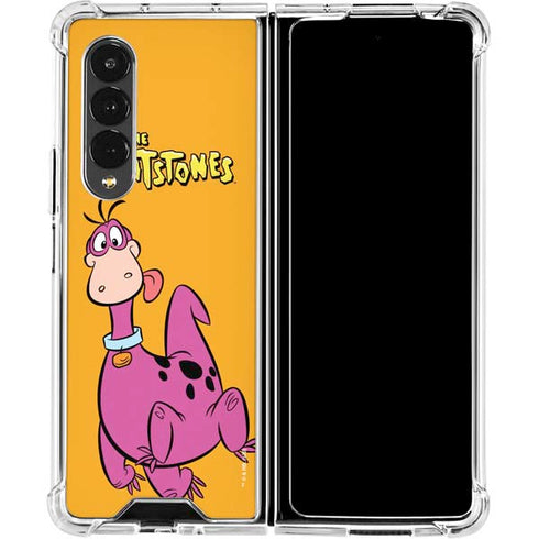 The Flinstones Dino Galaxy Z Fold4 5G Clear Case