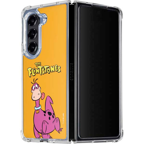 The Flinstones Dino Galaxy Z Fold5 5G Clear Case