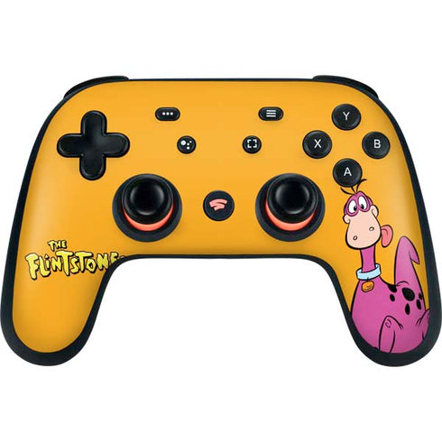 The Flinstones Dino Google Stadia Controller Skin