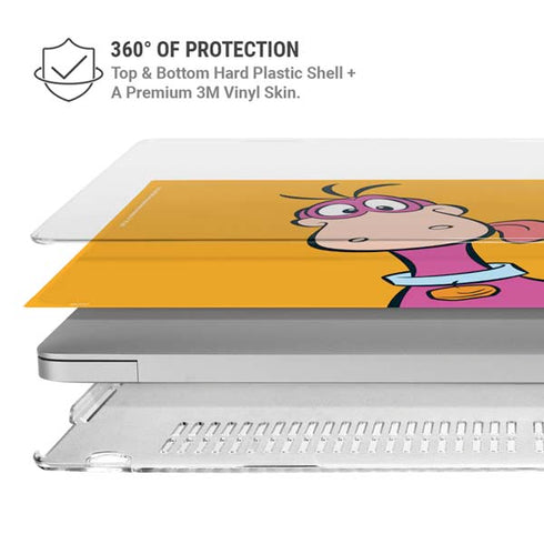 The Flinstones Dino MacBook Pro 13in (2020) Case plus Skin