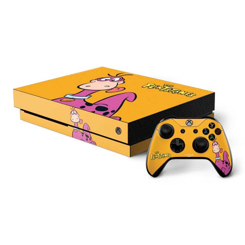 The Flinstones Dino Xbox One X Bundle Skin