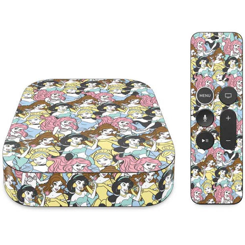 Disney Princess Disney Princesses Pattern Apple TV Skin