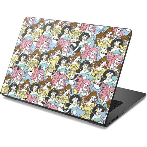 Disney Princess Disney Princesses Pattern Dell Chromebook Skin