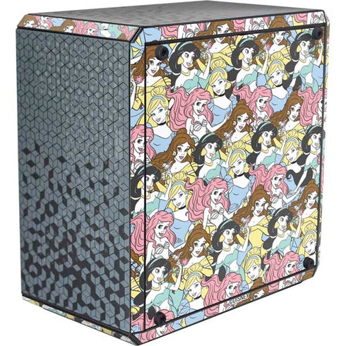 Disney Princess Disney Princesses Pattern Cooler Master MasterBox Q300L Mini Tower Skin