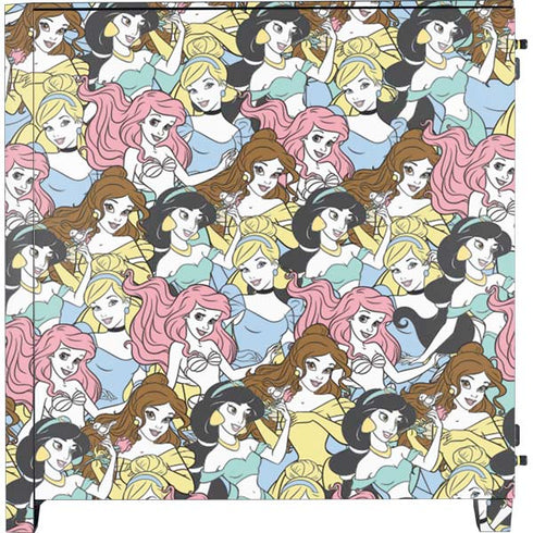 Disney Princess Disney Princesses Pattern Corsair 4000D Tempered Glass Mid-Tower ATX Case Skin