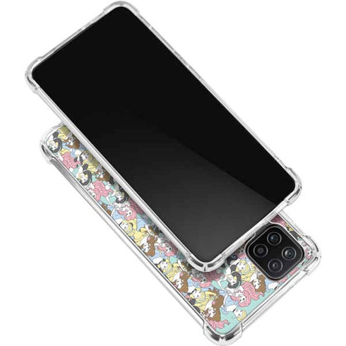 Disney Princess Disney Princesses Pattern Galaxy A12 Clear Case